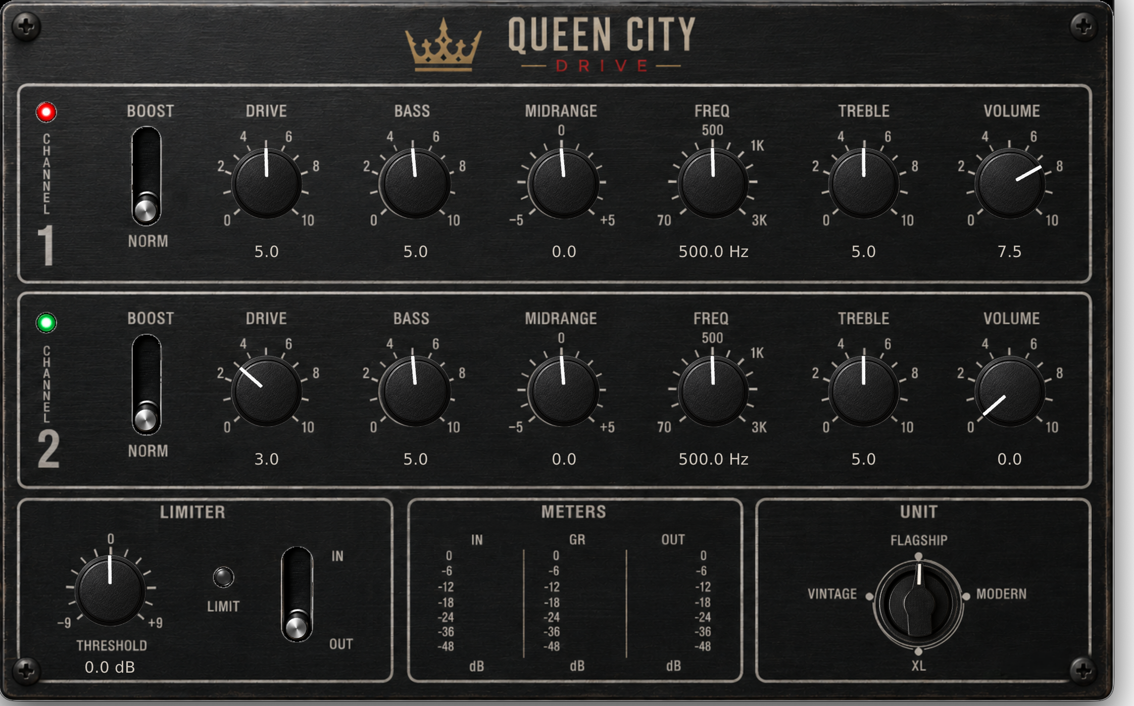 Queen City Drive plugin interface